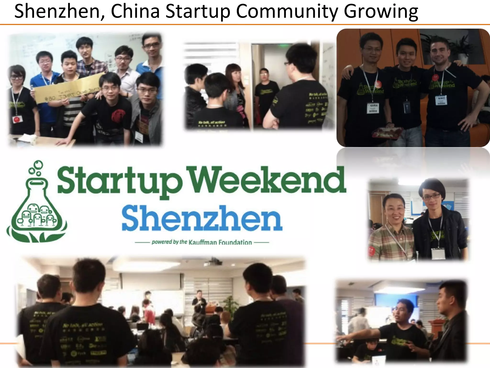 Shenzhen, China Startup Community Growing
 