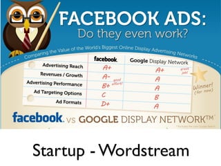 Startup - Wordstream

 