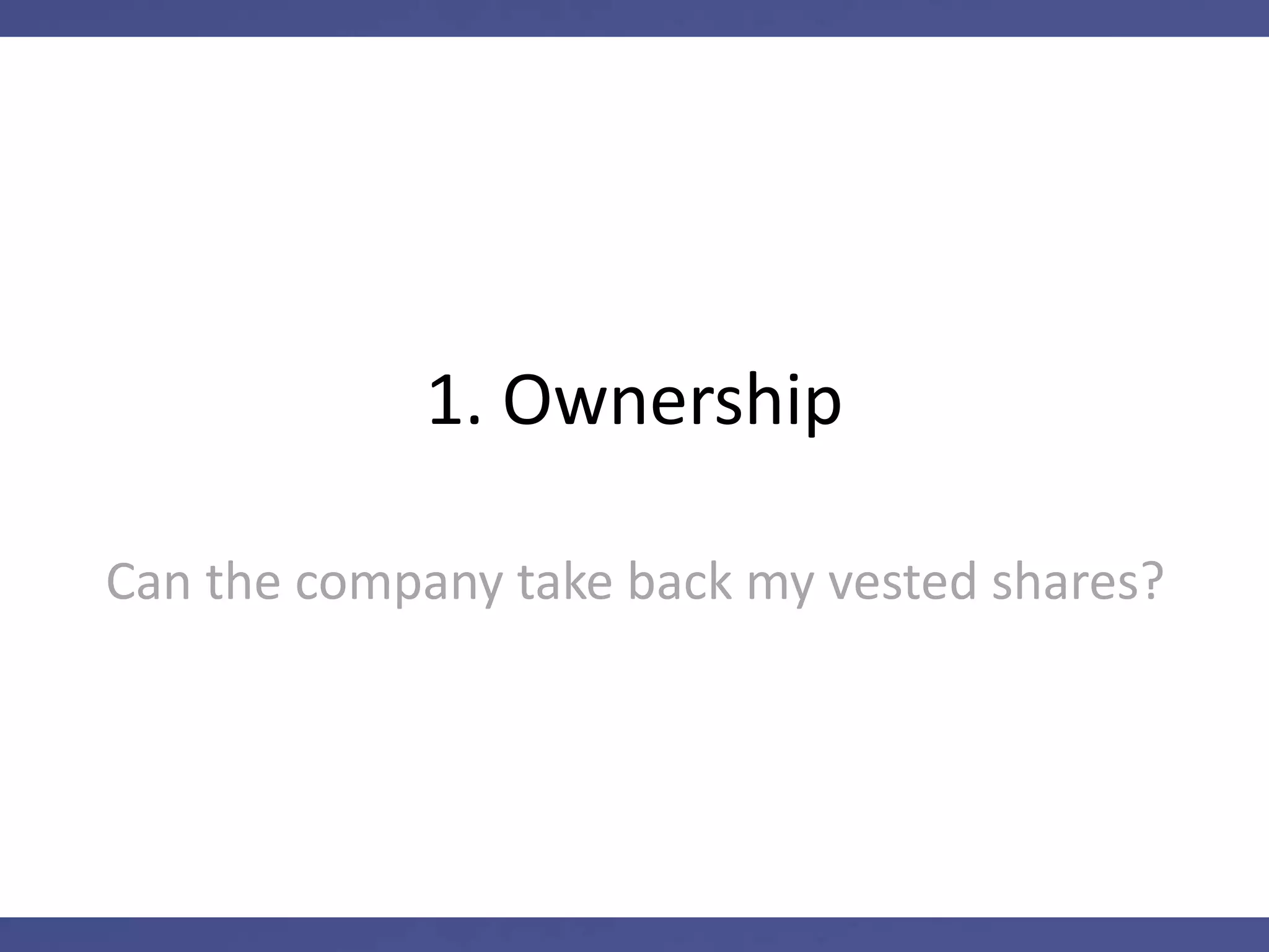 So ask the company …
 