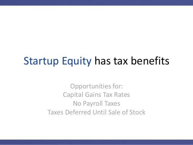 Startup stock options tax