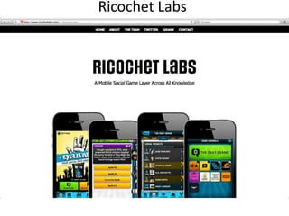 Ricochet Labs
 