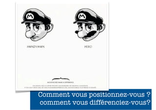 Comment vous positionnez-vous ?
comment vous différenciez-vous?
                        95
 