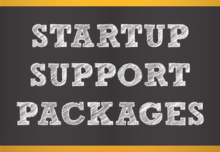STARTUP 
SUPPORT PACKAGES  