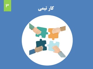 3
‫تیمی‬ ‫کار‬
 