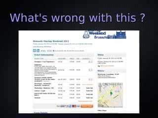 What's wrong with this ?
 