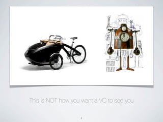 This is NOT how you want a VC to see you

                   4
 