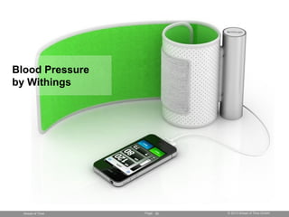Blood Pressure
by Withings




  Ahead of Time   Page 32   © 2013 Ahead of Time GmbH
 
