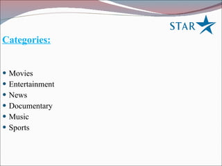 Categories: Movies Entertainment News Documentary Music Sports 