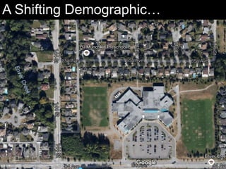 A Shifting Demographic…
 