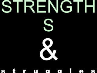 STRENGTH
S
 