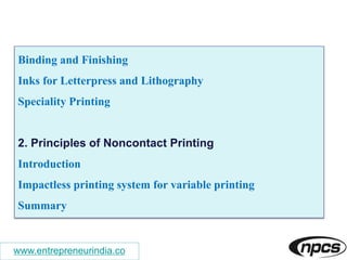 Start Your Own Printing Business. Offset, Gravure, Flexo and Screen ...