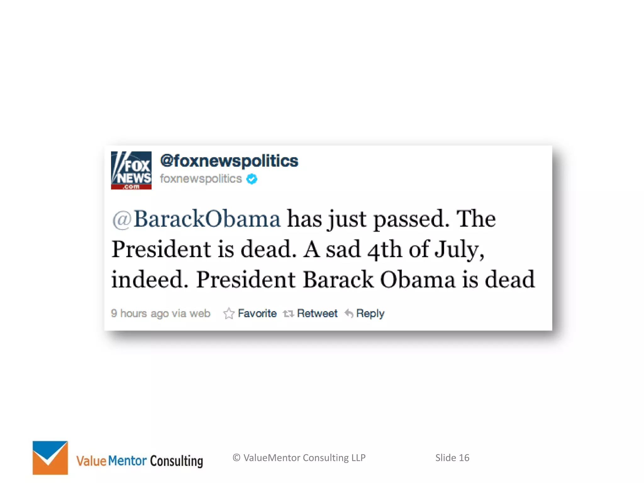 © ValueMentor Consulting LLP Slide 16
 