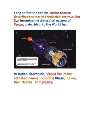 Star venus names from indian literature .