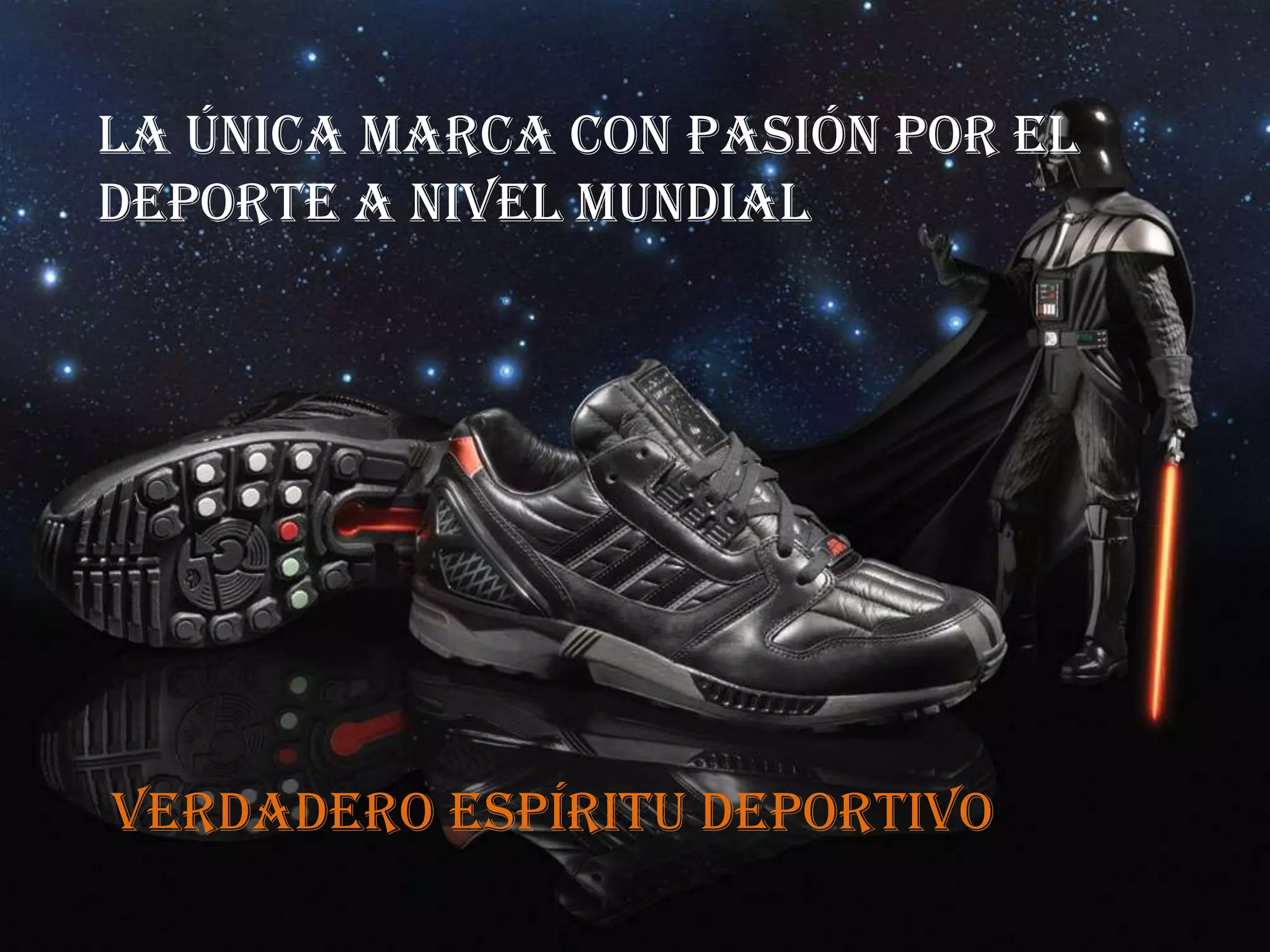 La única marca con pasión por el deporte a nivel mundial verdadero espíritu deportivo