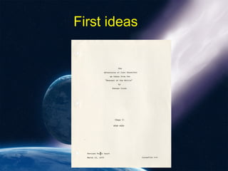 First ideas
 