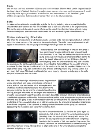 Starwars trailer review   jess, meida work (1)