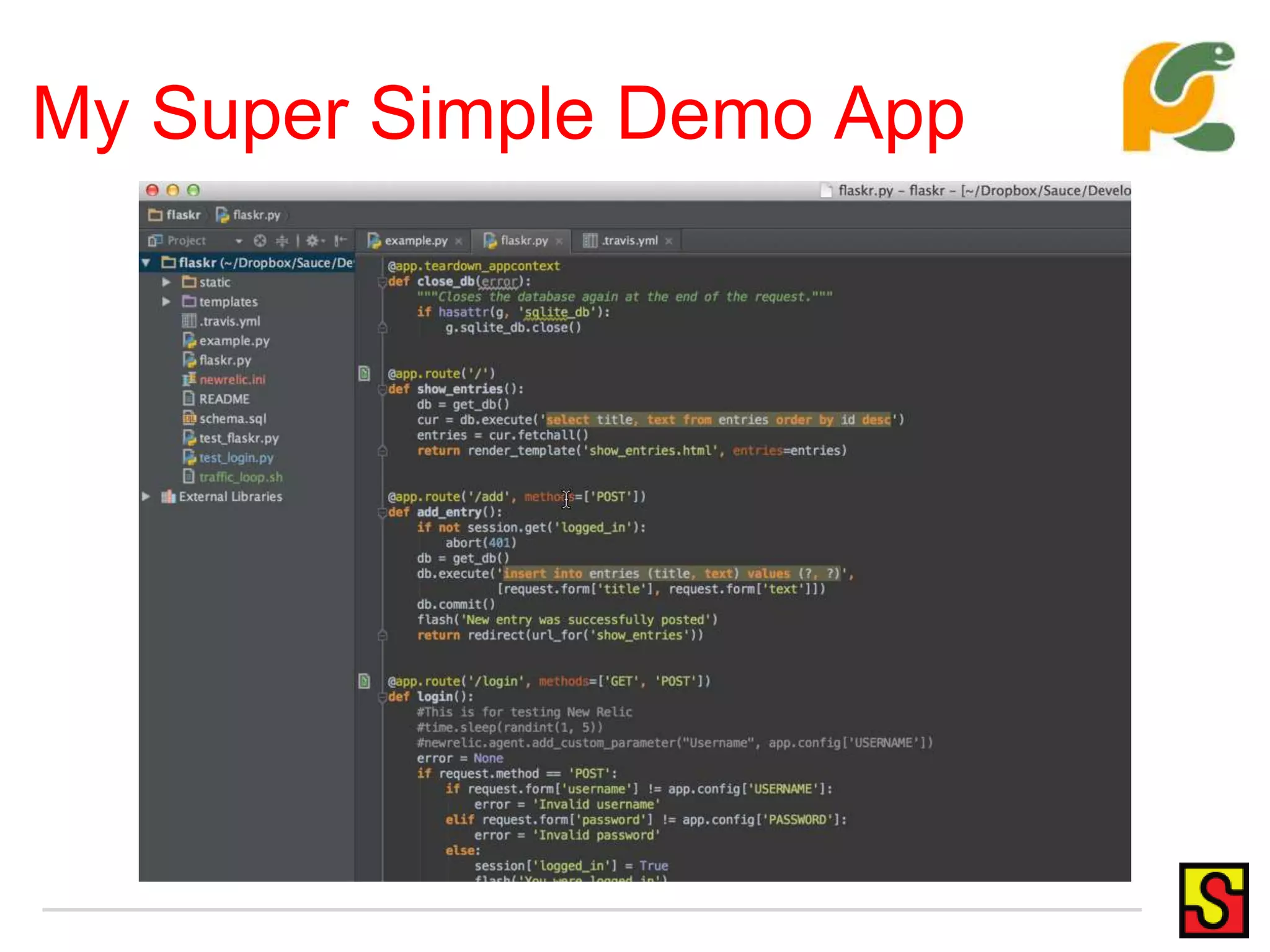 My Super Simple Demo App 