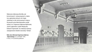 „Miejsce i architektura” – Stary Teatr – Konserwatorium Muzyczne w Krakowie (prezentacja) Slide 35