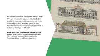 „Miejsce i architektura” – Stary Teatr – Konserwatorium Muzyczne w Krakowie (prezentacja)