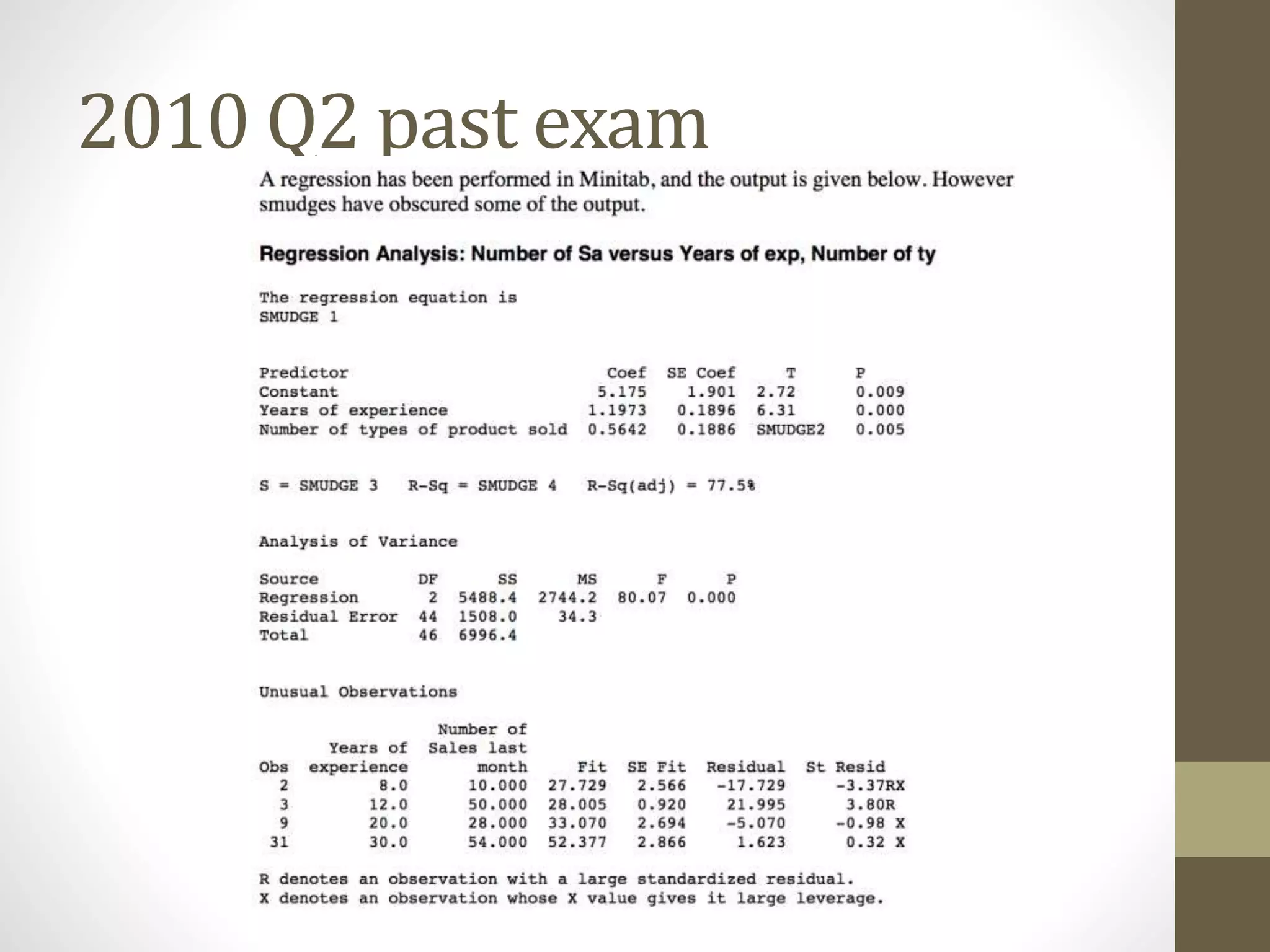2010 Q2 past exam
 