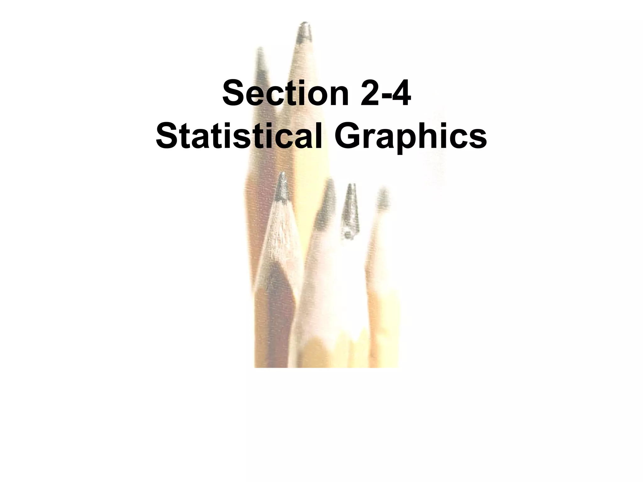 Section 2-4  Statistical Graphics 