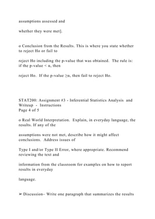 STAT200 Assignment #3 - Inferential Statistics Analysis an.docx