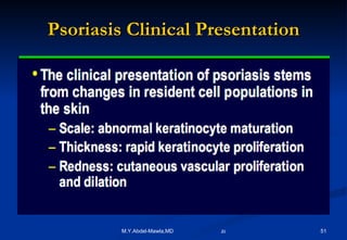 Psoriasis Clinical Presentation 