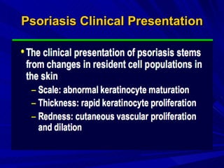 Psoriasis Clinical Presentation 