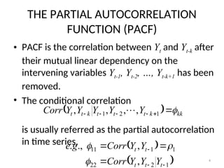 THE AUTOCOVARIANCE AND THE AUTOCORRELATION FUNCTIONS | PPT