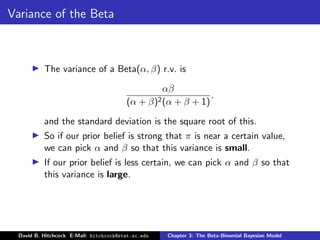 Comprehensive Overview of the Beta-Binomial Bayesian Model in ...