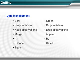 drop if stata drop if stata