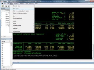 STATA - Probit Analysis | PPTX