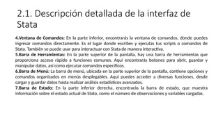 Stata Básico para poder aprender reapido y sencillo | PPTX