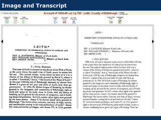 Image and Transcript
 