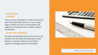 Top 3 Tips on How to Solve Math Problems | PPT