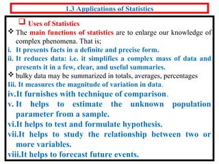 Useful Statistics Examples Introduction to statistics Ch-1 (1).ppt