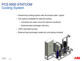 Statcom. Presentation Power Quality Voltage Stabilisation for ...
