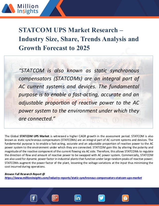 UPS Market Forecast to 2025 with Key Companies Profile, Supply