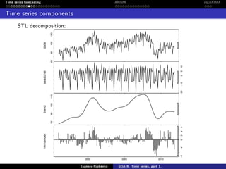 Time series forecasting with ARIMA | PDF