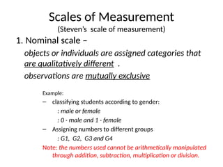 Number Scale Example STAT Descriptive and Infer Statistics.pptx