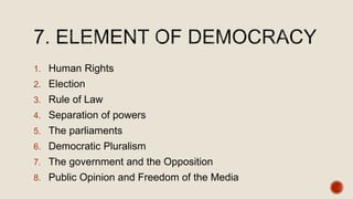 State and Democracy | PPTX