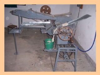 COTTON FIBRE LAP MAKING MACHINE 