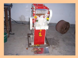COTTON FIBRE GINNING MACHINE 