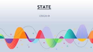 STATE
ORIGIN
 