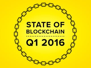 1State of Blockchain Q1 2016
 
