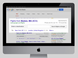 ﬂights from Boston
 