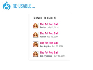 Boston Massachusetts
re-usable …
The Art Pop Ball
July 12, 2014
CONCERT DATES
July 28, 2014
July 12, 2014
Los Angeles
San Francsico
Austin, TexasJuly 18, 2014
The Art Pop Ball
The Art Pop Ball
The Art Pop Ball
 