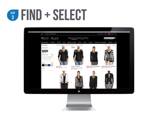 STEP
3 find + Select
 