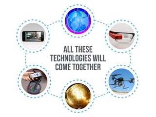 All these
technologies will
come together
 