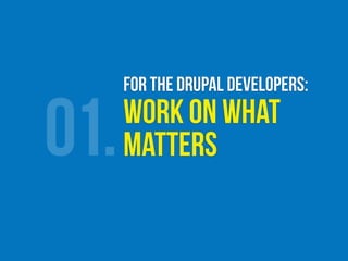 State of Drupal keynote, DrupalCon Portland
